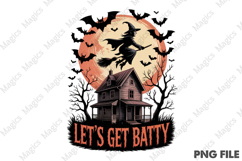 Let&#039;s Get Batty Png, Flying Bats Png Product Image 2