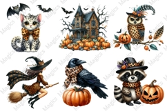 Halloween Sublimation Designs | Halloween PNG Clipart Product Image 1