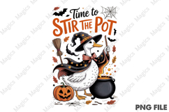 Time to Stir the Pot Png,Vintage Goose Product Image 2