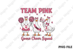 Team Pink Goose Squad PNG Product Image 1