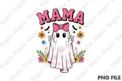 Halloween Mama Mini PNG, Halloween PNG Product Image 1