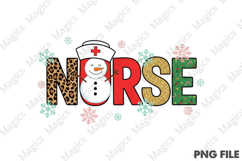 Christmas Nurse Coquette PNG Product Image 1