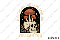 Mushrooms Png,Funny Motivational Png Product Image 1