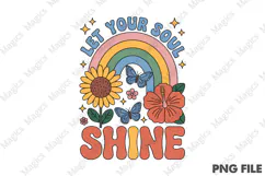 Rainbow Png,let Your Soul Shine Png Product Image 1