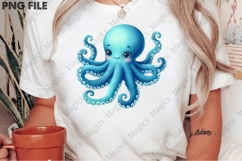 Watercolor Nursery Decor | Ocean Nursery Product Image 2