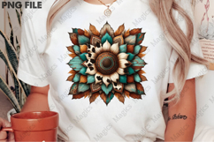 Western Sunflower Sublimation PNG Product Image 2