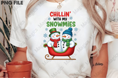 Chillin with My Snowmies PNG Product Image 2