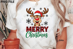 Reindeer Merry Christmas PNG Clipart Product Image 2