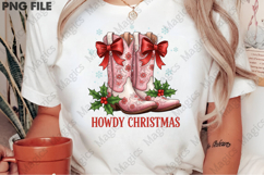 Howdy Christmas Png - Western Christmas Product Image 2