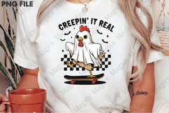 Halloween Ghost Chicken Creepin It Real Product Image 2