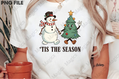 Pink Christmas PNG Sublimation Product Image 2