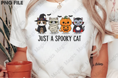 Just a Spooky Cat Sublimation Product Image 2