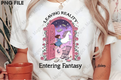 Leaving Reality Entering Fantasy Png Product Image 2