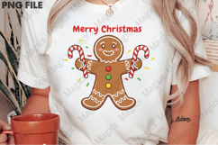 Gingerbread Man Christmas Png Product Image 2