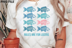 Funny Summer Sardine Rules Are for Loser Product Image 4