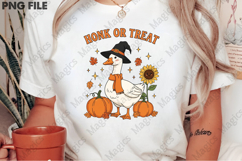 Honk or Treat Halloween Goose PNG, Cute Product Image 1