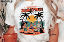 I Freaking Love Summerween PNG Product Image 1