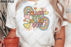 Teach Your Heart Out Png, Teacher Sublimation Product Image 2