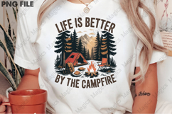 Life is Better by the Campfire Png, Product Image 2