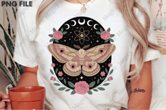 Celestial Lunar Moth Png,Halloween Png Product Image 2