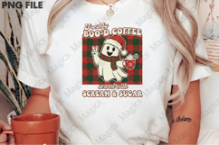 Boo Coffee Christmas Ghost Png Product Image 2