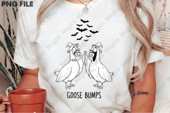 Funny Halloween Ghost Goose Bumps Png Product Image 1