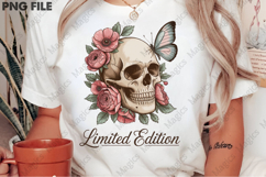 Floral Skull Png,Limited Edition Png Product Image 1