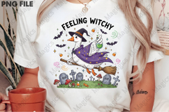 Halloween Goose Feeling Witchy PNG Product Image 2