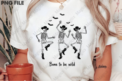Halloween Cowboy Skeleton Dancing Dance Product Image 2