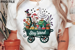 Stay Weird Png,Vintage Apothecary PNG Product Image 2