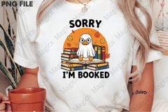 Halloween Goose Ghost Fall Read Book PNG Product Image 2