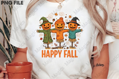 Happy Fall Yall Sweatshirt, Fall Pumpkin Product Image 2