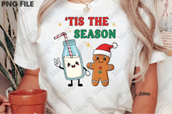 Christmas Milk and Cookies PNG Product Image 2