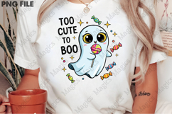 Too Cute to Boo Png Product Image 2
