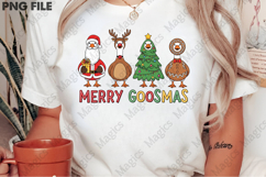 Merry Goosmas Png, Christmas Goose Product Image 2