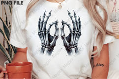 Black And White Drawing Of A Pair Of Hands Png Product Image 2