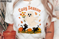 Cozy Season Png,Ghost Cat Png Product Image 1