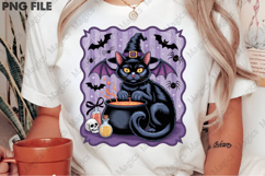 Black Cat Png,Halloween Png, Spooky Seas Product Image 2
