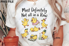 Funny Mental Health Cute Duck Png Product Image 2