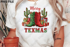 Merry Texmas Christmas Png Sublimation Product Image 2