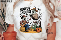 Howdy Ghouls Png, Ghost Halloween Png Product Image 2
