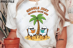 Funny Summerween Ghouls Want Some Sun Product Image 2