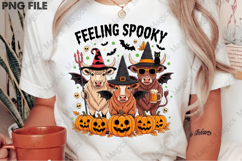 Feeling Spooky Png-Witchy Cows &amp; Pumpkin Product Image 1