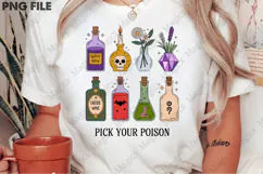 Pick Your Poison Png,Spooky Season Png Product Image 2