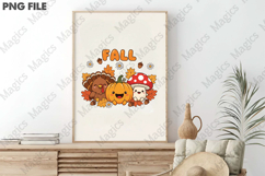 Retro Fall Vibes PNG, Fall PNG, Fall Sea Product Image 3