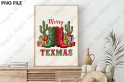 Merry Texmas Christmas Png Sublimation Product Image 3