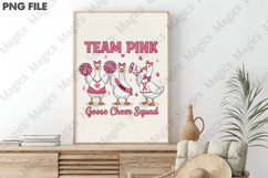 Team Pink Goose Squad PNG Product Image 3
