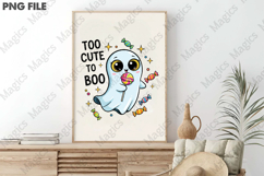 Too Cute to Boo Png Product Image 3