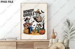 Howdy Ghouls Png, Ghost Halloween Png Product Image 3