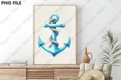 Watercolor Nursery Decor | Ocean Nursery Product Image 3